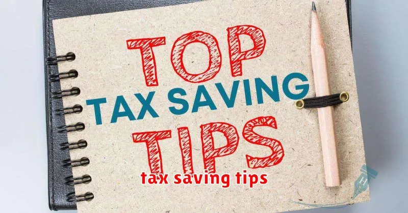 tax saving tips